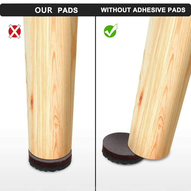 Sofa leg pads best sale for hardwood floors