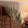 thumbnail image 4 of Christmas Tablecloth, Christmas Printed Holiday Table Cover, Xmas Table Cloth for Dinner Party, Kitchen Home Christmas Decor, 4 of 7