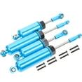 thumbnail image 4 of Shisuyan Replacement Rc Shocks Damper Blue Aluminum Alloy 4Pcs 3.8X0.5In, 4 of 8