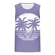 thumbnail image 4 of Camiseta sin mangas de cuello redondo para hombre, informal, a la moda, sin mangas, con estampado, blusa deportiva de cuello redondo para hombre, 4 of 4