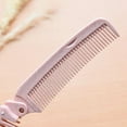 thumbnail image 6 of Travelwant 4Pcs/Set Portable Travel Folding Hair Brush Compact Pocket Hair Comb Double Headed Anti-static Comb, 6 of 7
