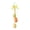 E, variant on Eespoir Easter Egg String, Spring Artificial Flowers Easter Egg, Foam Wrapped Paper Eggs, Easter Hanging Ornaments for Easter Party Tree