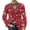Wine, variant on yuCgh Men's Corduroy Jacket with Ugly Christmas Design and Warm Pockets, Suit Cardigan for Casual Use,Black L