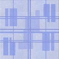 thumbnail image 1 of Ahgly Company Machine Washable Indoor Square Transitional Sky Blue Area Rugs, 8' Square, 1 of 7