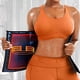 thumbnail image 4 of CHAO Cinturón de corsé para la cintura para hacer deporte que promueve el sudor Cinturón de corsé para hacer ejercicio Gimnasio M Azul, 4 of 5