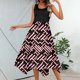 thumbnail image 1 of WILLBEST Vestido Midi De Verano Para Mujer, Informal, Fluido, Floral, Elegante, Chaleco Largo, 1 of 3