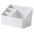 thumbnail image 1 of Desktop Storage Box Cosmetics Storage Plastic Multifunctional Makeup Desk Office Organizer for Dormitory Living Room, 1 of 4
