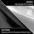 thumbnail image 5 of Grill Cover For George Foreman, Twopone Electric Bbq Grill Cover Round Grill Cover, Indoor Outdoor Waterproof, 20x18 Inch Tw, 5 of 5
