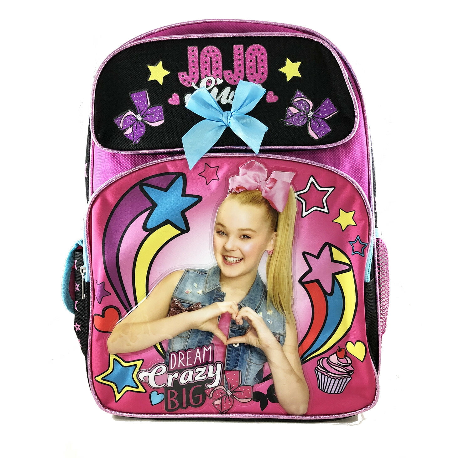 JoJo Siwa - JoJo Siwa 16" Large School Backpack Girl Backpack NEW