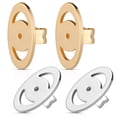 thumbnail image 1 of Milisten 2 Pairs Earring Backs Earring Lifter Backs Heavy Earring Backings Pierced Earrings Backs Droopy Ears Locking Earring Backs, 1 of 5
