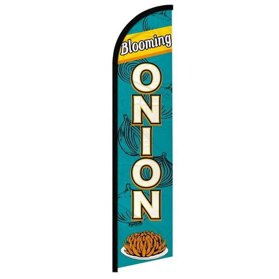 Blooming Onion Windless Banner Flag