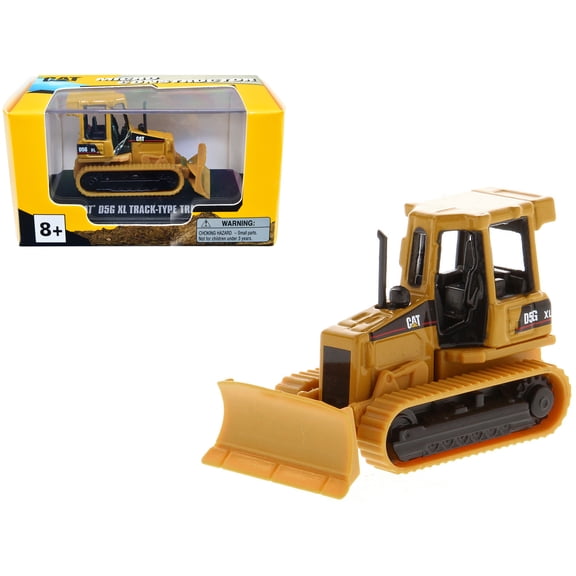 CAT Caterpillar D5G XL Track-Type Tractor Yellow "Micro-Constructor" Series Diecast Model by Diecast Masters
