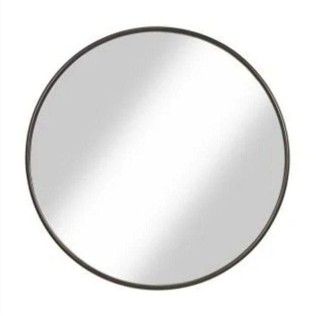 Miroir Take Me Home Alitza 32" avec cadre en métal moderne en noir