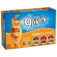 thumbnail image 5 of 9 Lives Gravy Favorites Wet Cat Food Variety Pack, 5.5-Ounce Cans, 12 Count, 5 of 8
