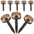 thumbnail image 1 of Luxshiny 8Pcs Self Tapping Screws with Caps Multi Color for Diy Enthusiasts and Homeowners, 1 of 8