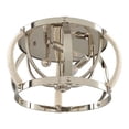 thumbnail image 2 of Kalco Lighting Bradbury 15" Coastal Metal Flush Mount in Polished Nickel, 2 of 2