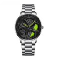 thumbnail image 1 of Reloj de estudiante moderno, resistente al agua, giratorio con correa de acero para niños, sencillo, 1 of 3