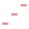 thumbnail image 3 of yingyy Party Cake Fondant Plastic Stencil Reusable Foldable Border Sugar Sieve Mould Icing Template Baking Tool Home Bakeware JY-6153 3Set, 3 of 6