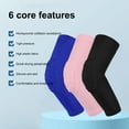 thumbnail image 4 of Ettsollp 2Pcs Elbow Pads High Elastic Super Soft Sweat Absorption Sports Tennis Elbow Braces Protective Gear for Children, 4 of 8