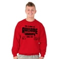 thumbnail image 3 of What An Awesome Grandpa Looks Like Men's Big & Tall Crewneck Sweatshirt Brisco Brands 2X, 3 of 5