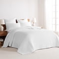 thumbnail image 2 of Juego de colchas Levtex Home, punto de cruz, color blanco, tamaño queen, 2 of 6