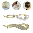 thumbnail image 3 of Shisuyan 2 Pcs Pince à Cheveux Perle pour Tenir le Chignon avec Style à la Mode, 3 of 8
