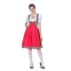 thumbnail image 4 of Disfraz de Oktoberfest para mujer, vestido tirolés alemán, disfraz, fiesta de carnaval bávaro, 4 of 5
