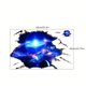thumbnail image 2 of 1pcs 3D Ripped Starry Sky Decorative Floor Stickers, Self-adhesive Removable PVC Stickers Suitable For Living Room Bedroom, 2 of 4