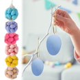 thumbnail image 7 of Steadline 20 Piece DIY Easter Eggs - Colorful Plastic Craft Eggs For Painting And Decorating - Hollow Holiday Decorations For Easter Hunts - Safe Non Toxic Kids Activity Set, 7 of 7