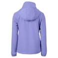 thumbnail image 3 of Women's Cutter & Buck  Lavender Minnesota Twins Charter Eco Recycled Full-Zip Jacket, 3 of 3