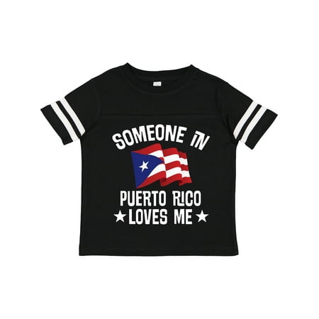 

Inktastic Someone in Puerto Rico Loves Me Gift Toddler Boy or Toddler Girl T-Shirt