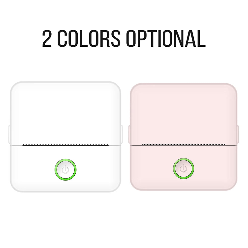 Wireless BT Connection Label Printer, Portable Thermal Printer Machine for Picture Label DIY