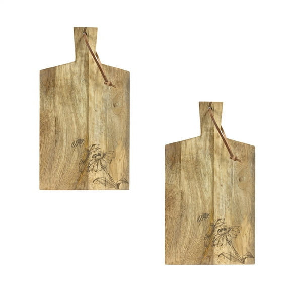 Mango Wood Cutting Board (Set of 2)