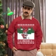 thumbnail image 5 of Christmas Sweatshirt, Ho Ho Ho Hole in One Golf Christmas Gnome Sweatshirt, Funny Holiday Golfer Sweatshirt, Golf Lover Gift for Women & Men, 5 of 5