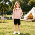 thumbnail image 6 of PureCasa Girls Windbreaker Hooded Jackets Lightweight Solid Color Zippered Hooded Casual Loose Jacket Sun Protection Top, 6 of 8
