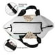thumbnail image 4 of Disketp Abstract Coffee Pattern With Letters Bolsa Tote Estampada para Mujer, Bolso de Hombro y de Mano para Compras y Viajes, 4 of 8