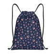 thumbnail image 1 of Bingfone Star Dog Paw Drawstrings Backpacks Bags for Men Women Gym Drawstrings Bag-Small, 1 of 6