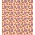 thumbnail image 3 of Ambesonne Floral Duvet Cover Sets, Forest Leaves Growth Autumn, 2-King, Salmon Purple and Chocolate, 3 of 7