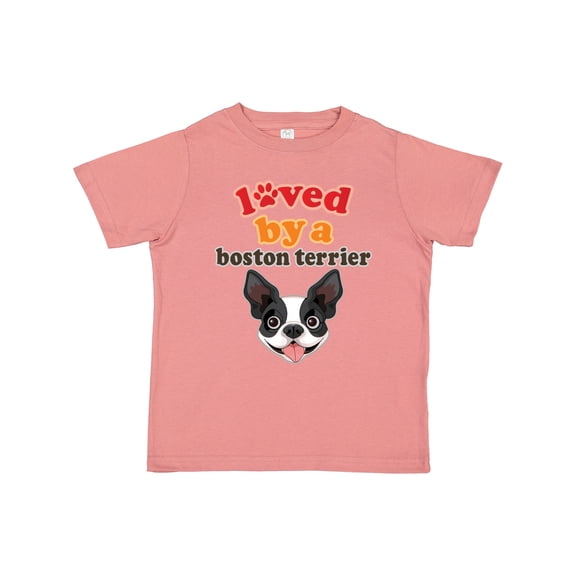 Inktastic Boston Terrier Dog Gift Girls Toddler T-Shirt