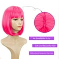 thumbnail image 6 of Ladies Wig Carnival Human Hair Wig 30CM Short Style for Party Decoration, 6 of 6