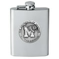 thumbnail image 1 of heritage metalworks fsk10320 8 oz stainless steel memphis tigers flask, 1 of 1