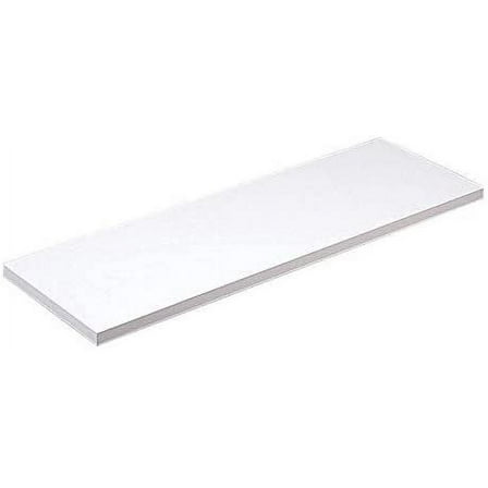 Knape & Vogt Melatex Shelf - Rectangle - 10 x 48 White