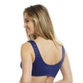 thumbnail image 5 of Carole Martin Full-Freedom Comfort Bra Wireless Front Closure Style 7218 Set of 2-Blue 40, 5 of 25
