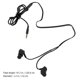 thumbnail image 2 of unbranded 2Ud Auriculares Colgantes Negros Ergonomicos Para Deportes Uso En Casa Material Premium, 2 of 6