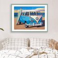 thumbnail image 2 of Cuadros Decorativos 5D DIY diamante pintura círculo completo diamante playa y coche w802 JShteea Nuevos Originales, 2 of 8