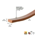 thumbnail image 3 of M-D Building Products 02816 1/4 in. x 1/2 in. x 17 ft. Brown Foam Window Seal for Medium Gaps, 3 of 7