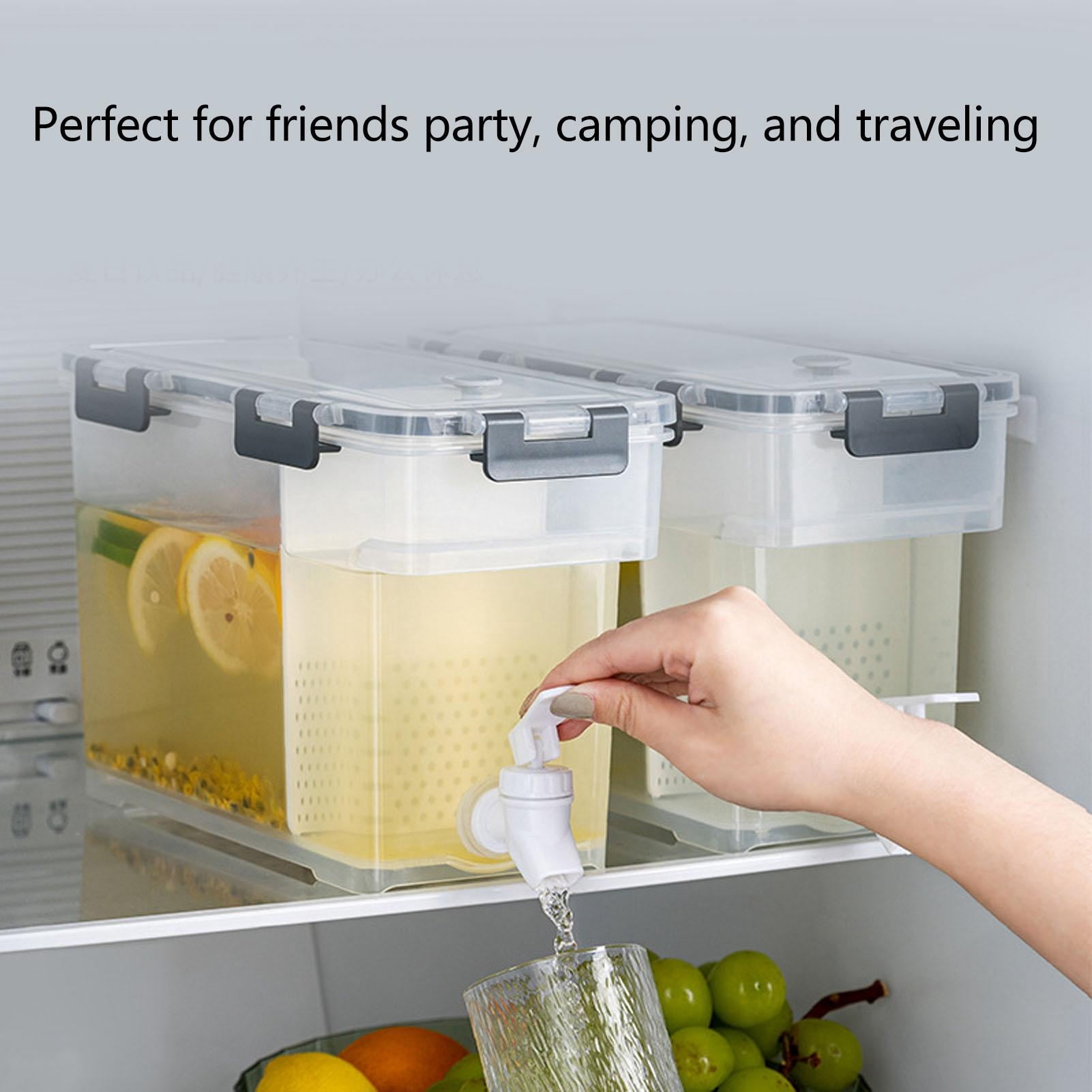 BOKYAN 3.5L Food‑Grade PP Cold Water Dispenser with Spigot, Rubber Seal, Large Capacity & Space‑Saving Design