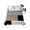 Brown Gray Black, variant on Queen Flat Sheet 90"x102", Brown Grey Soft Lightweight Bedding Flat Sheets Only, Modern Brown Geometric Brushed Microfiber Top Bed Sheet, Breathable StainResistant Bedsheets