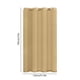 thumbnail image 3 of Cortinas Transparentes Largas de Voile con Bolsillo para Varilla, para Sala de Estar, Dormitorio, Ventana, Puerta de Vidrio, Exterior, Parasol., 3 of 6