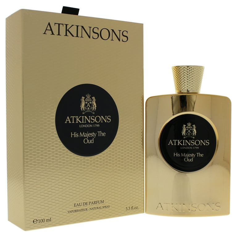 His Majesty The Oud Eau De Parfum Spray By Atkinsons - 3.3 oz His Majesty The Oud Eau De Parfum Spray By Atkinsons - 3.3 oz